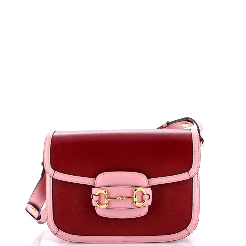 Horsebit Shoulder Bag Leather Small