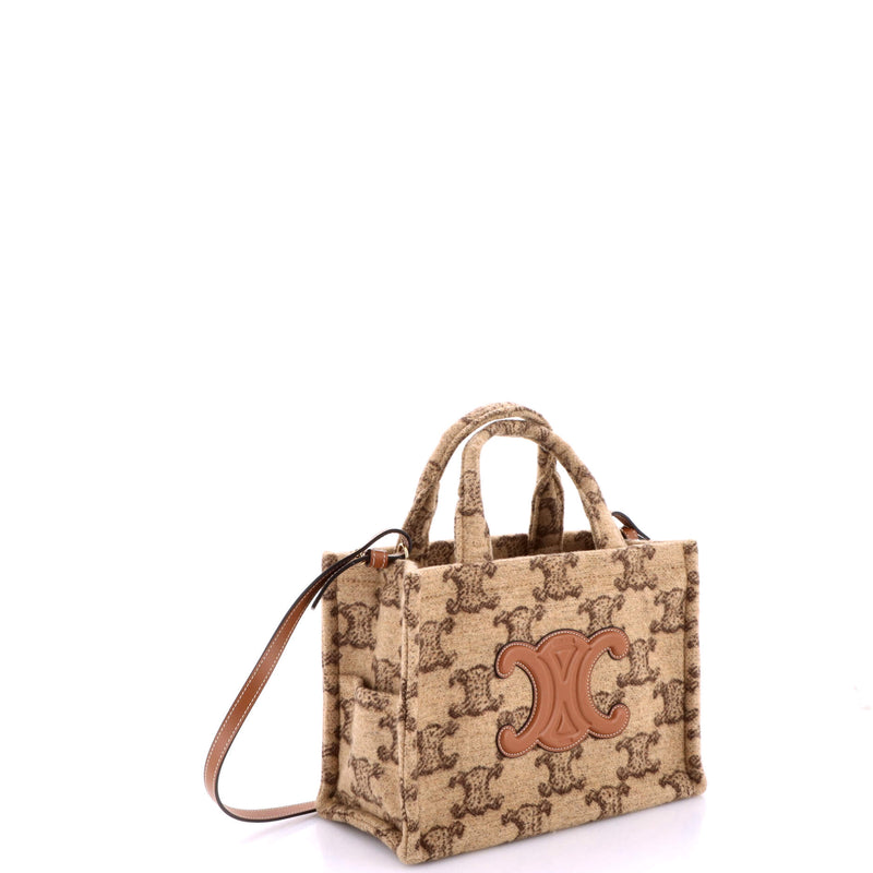 Cabas Thais Tote Triomphe Wool Small