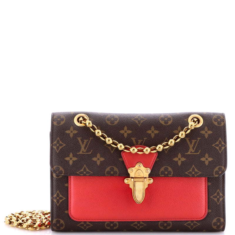 Victoire Handbag Canvas And Leather