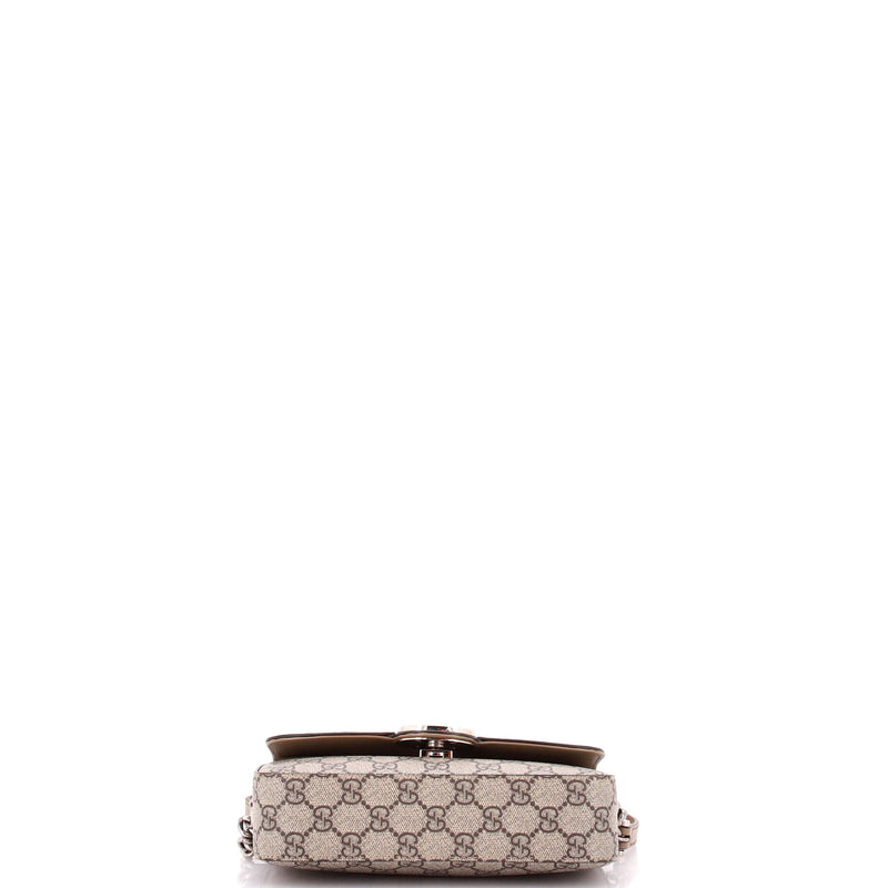 Petite Gg Flap Shoulder Bag Coated
