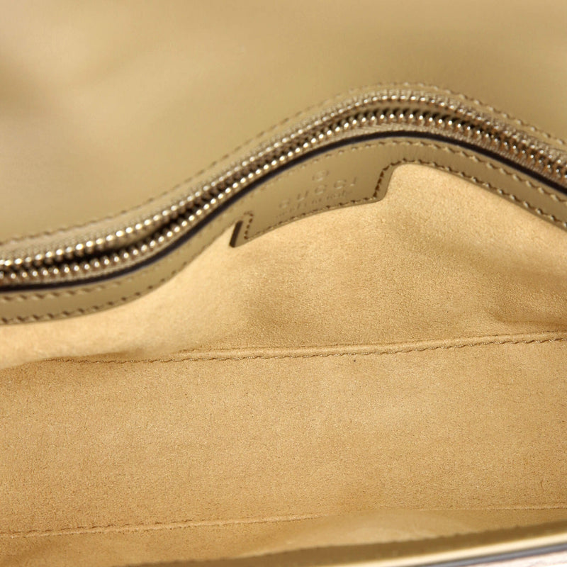 Petite Gg Flap Shoulder Bag Coated