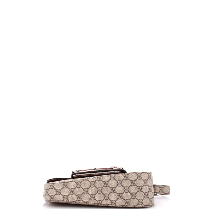 Horsebit Asymmetric Shoulder Bag Gg