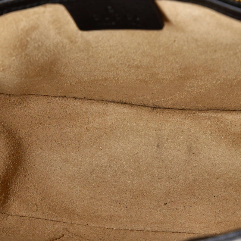 Padlock Saddle Shoulder Bag Gg Coated