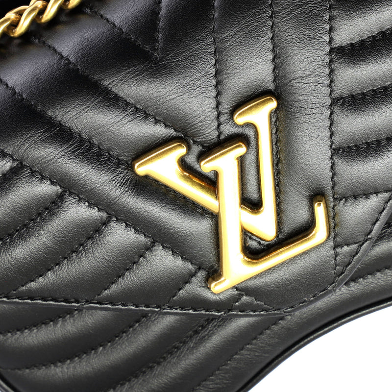 New Wave Chain Bag Quilted Leather Pm