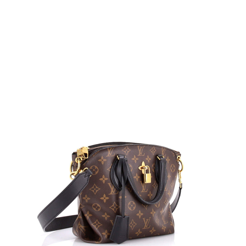 Flower Zipped Tote Canvas Pm