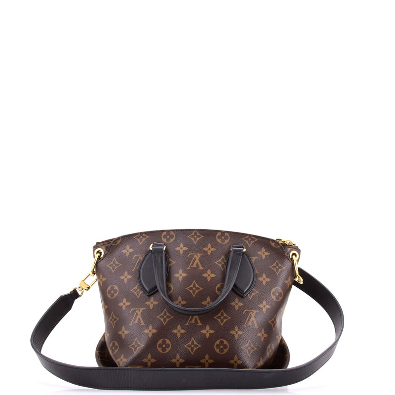 Flower Zipped Tote Canvas Pm