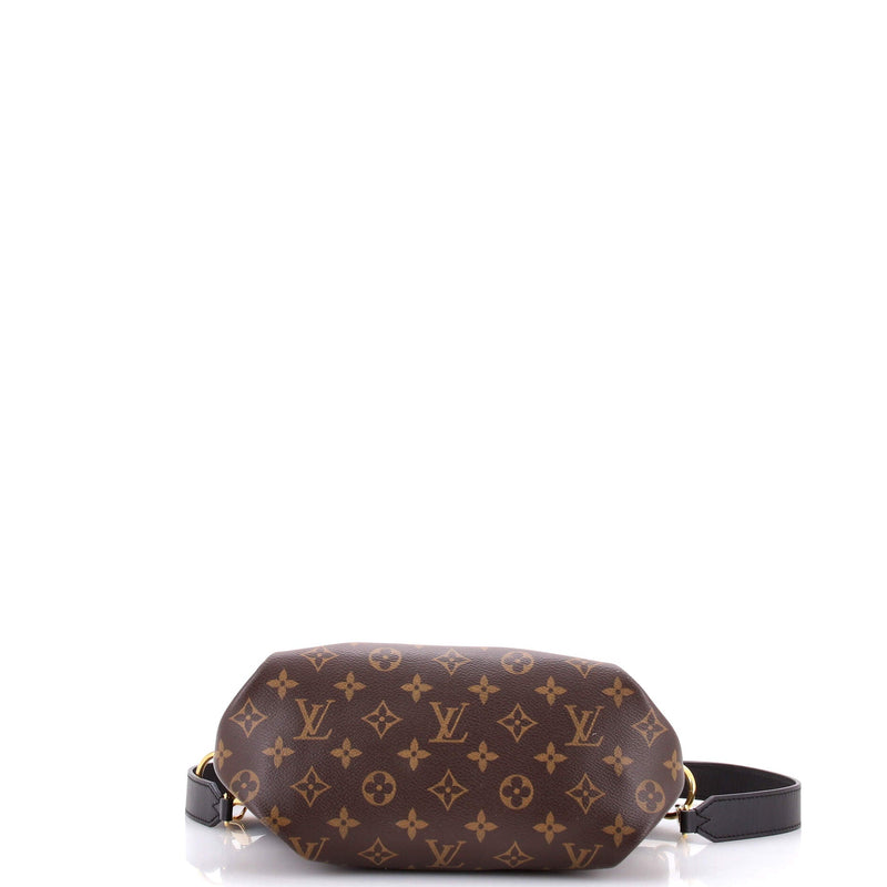 Flower Zipped Tote Canvas Pm