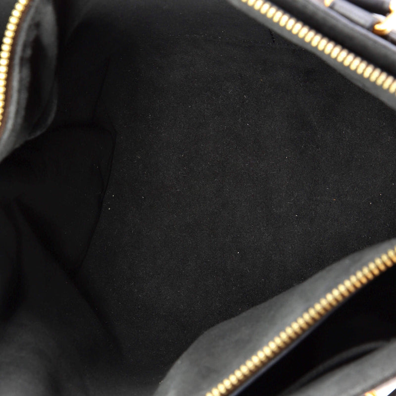 Flower Zipped Tote Canvas Pm