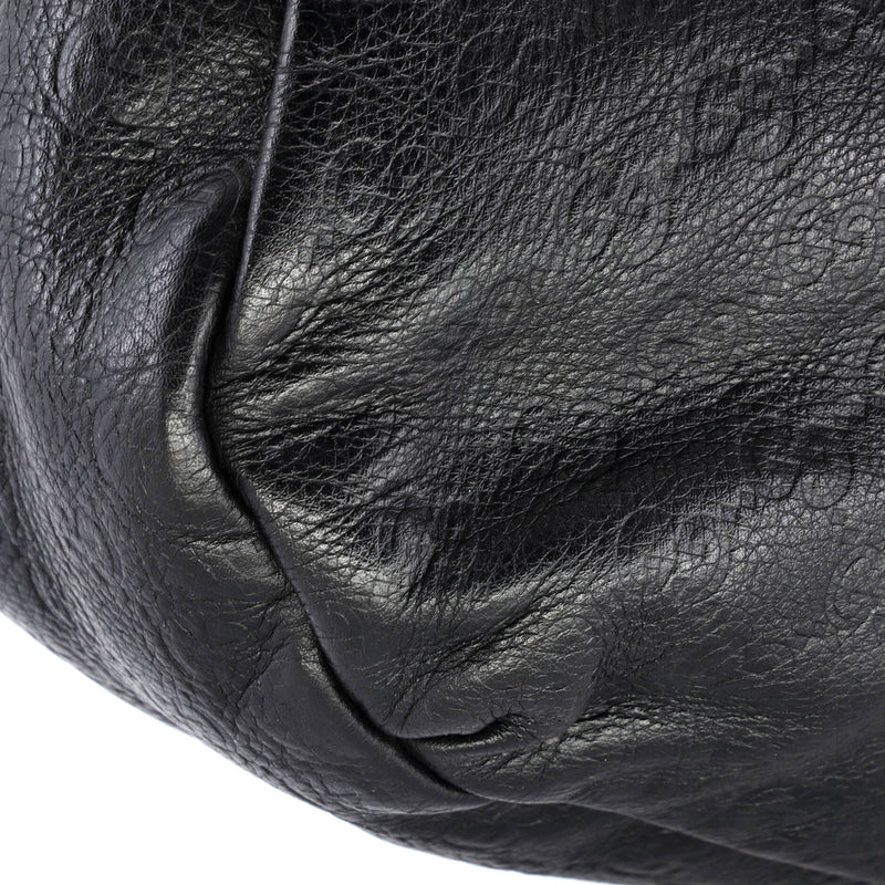 New Ladies Web Hobo Guccissima Leather