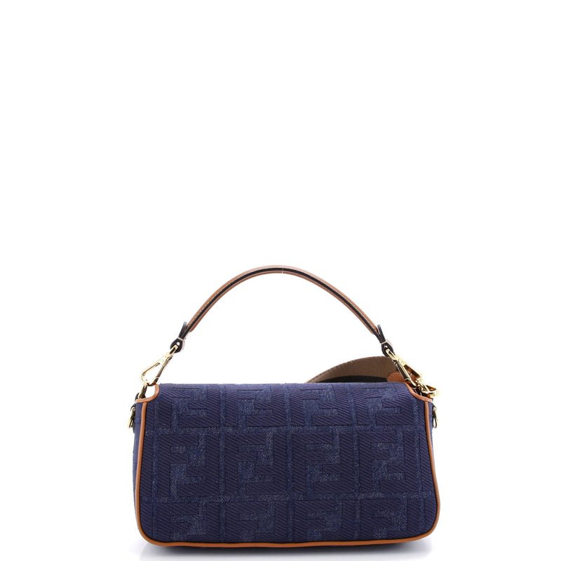 Baguette Nm Bag Zucca Embroidered Canvas