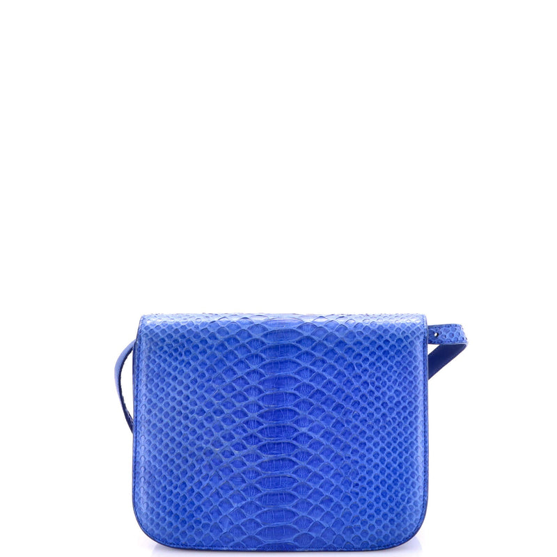 Classic Box Bag Python Medium