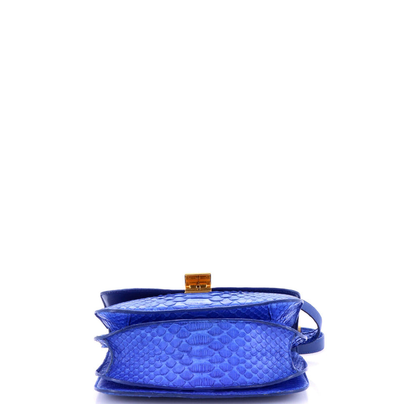 Classic Box Bag Python Medium