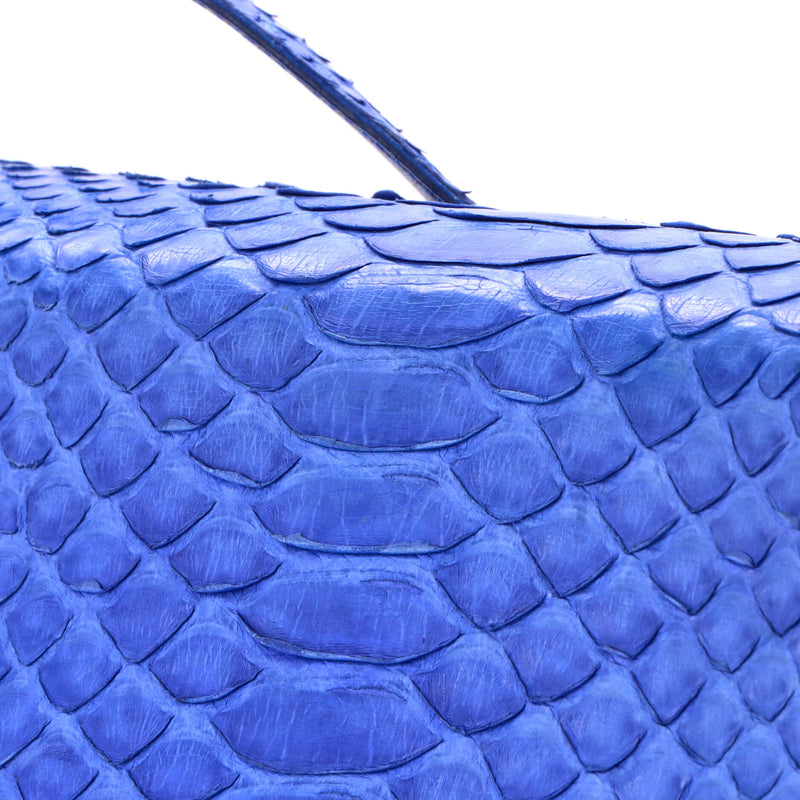 Classic Box Bag Python Medium