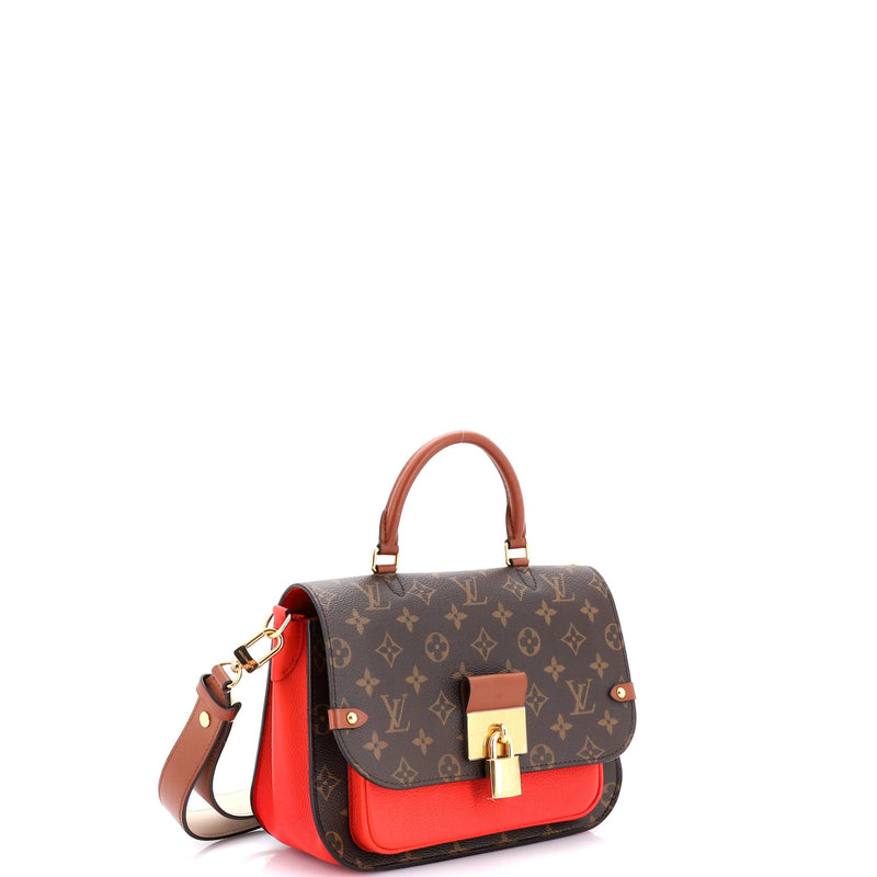 Vaugirard Handbag Canvas With Leather