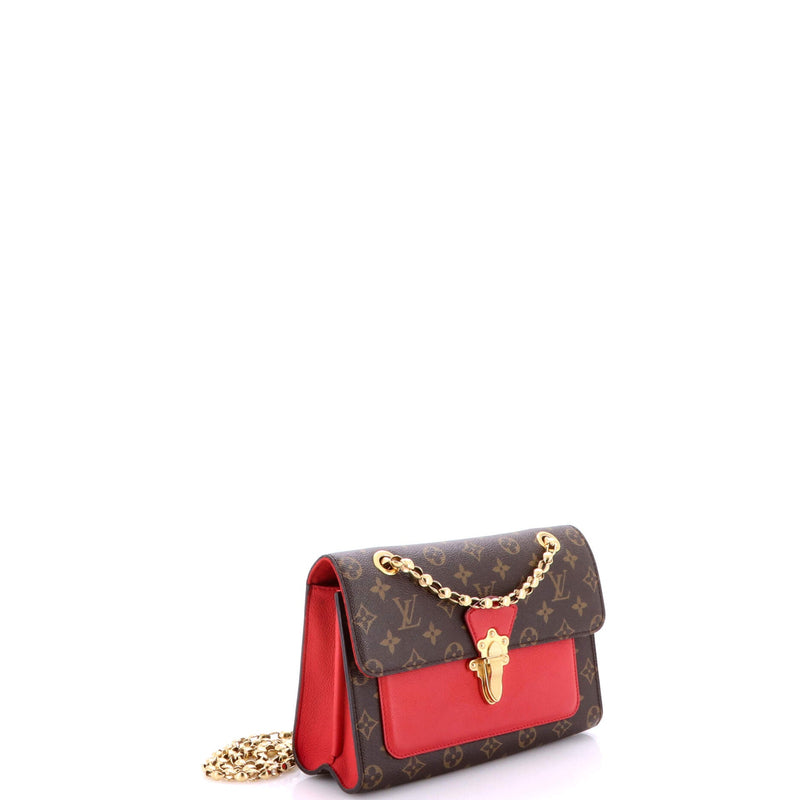 Victoire Handbag Canvas And Leather