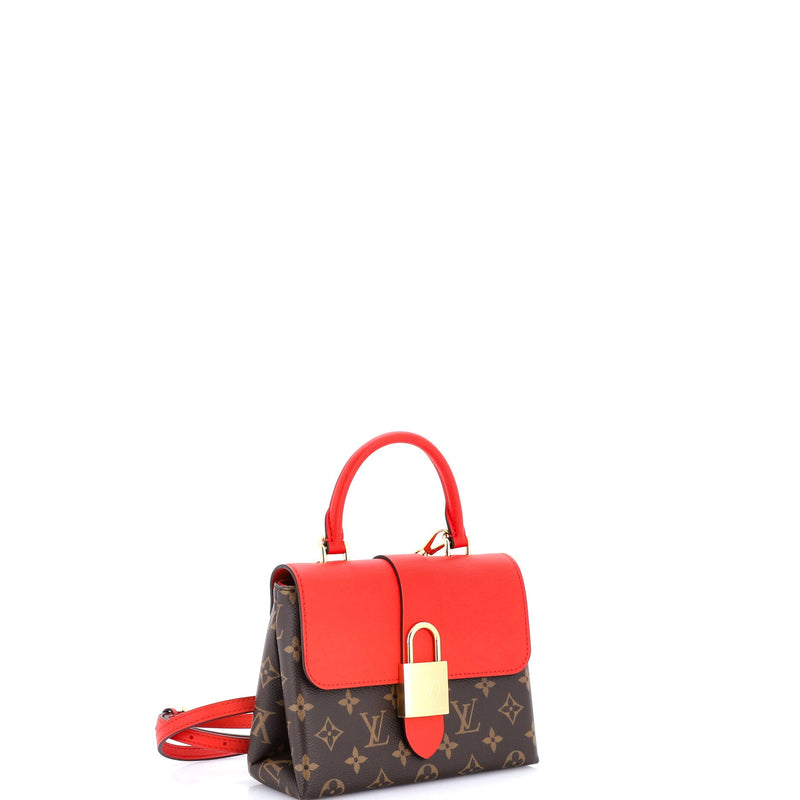 Locky Handbag Canvas With Leather Bb