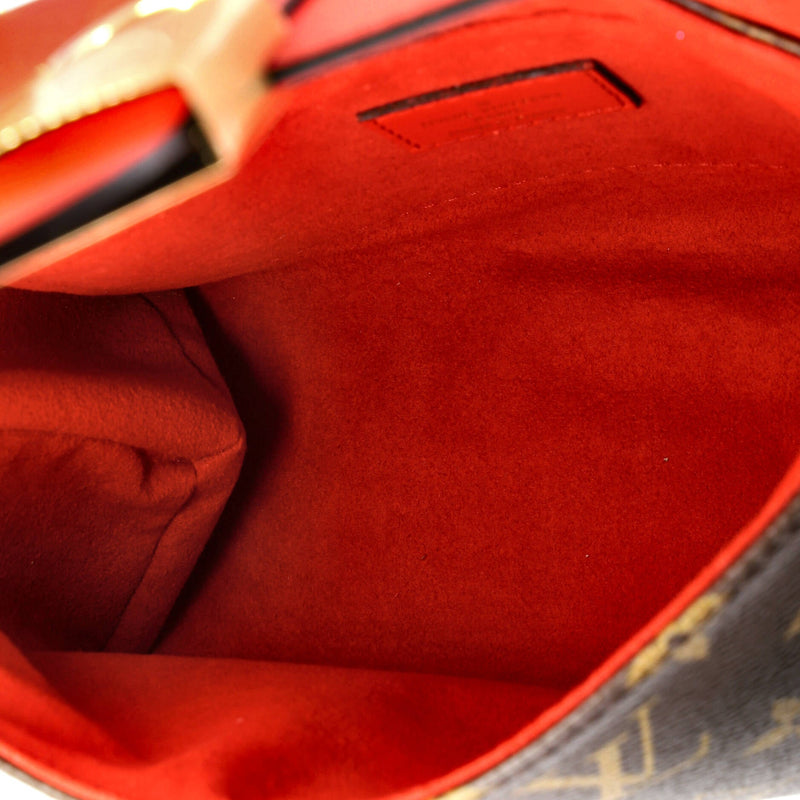 Locky Handbag Canvas With Leather Bb