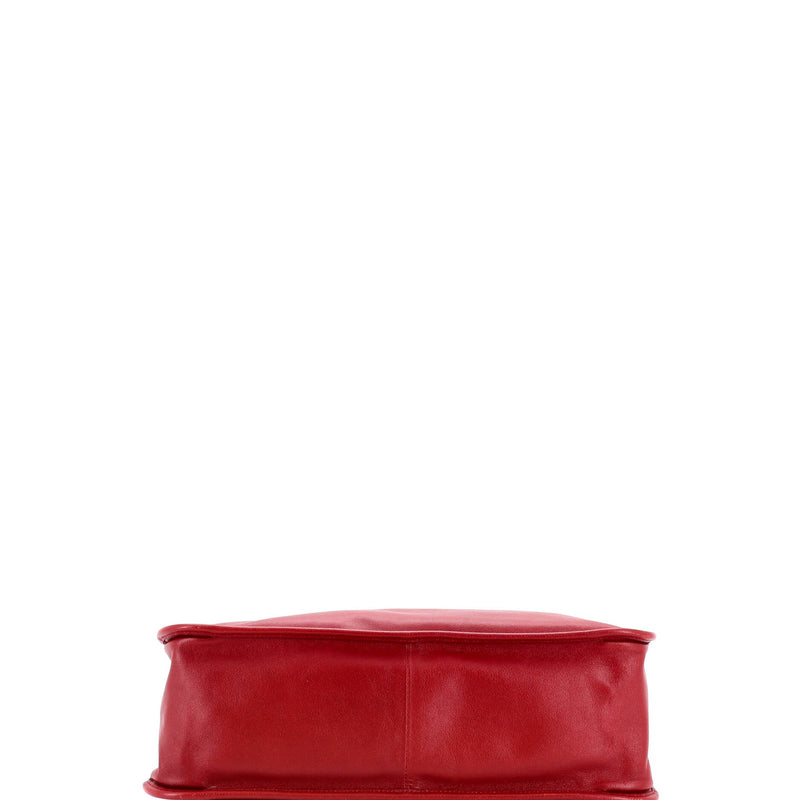 Horsebit Chain Tote Leather Large