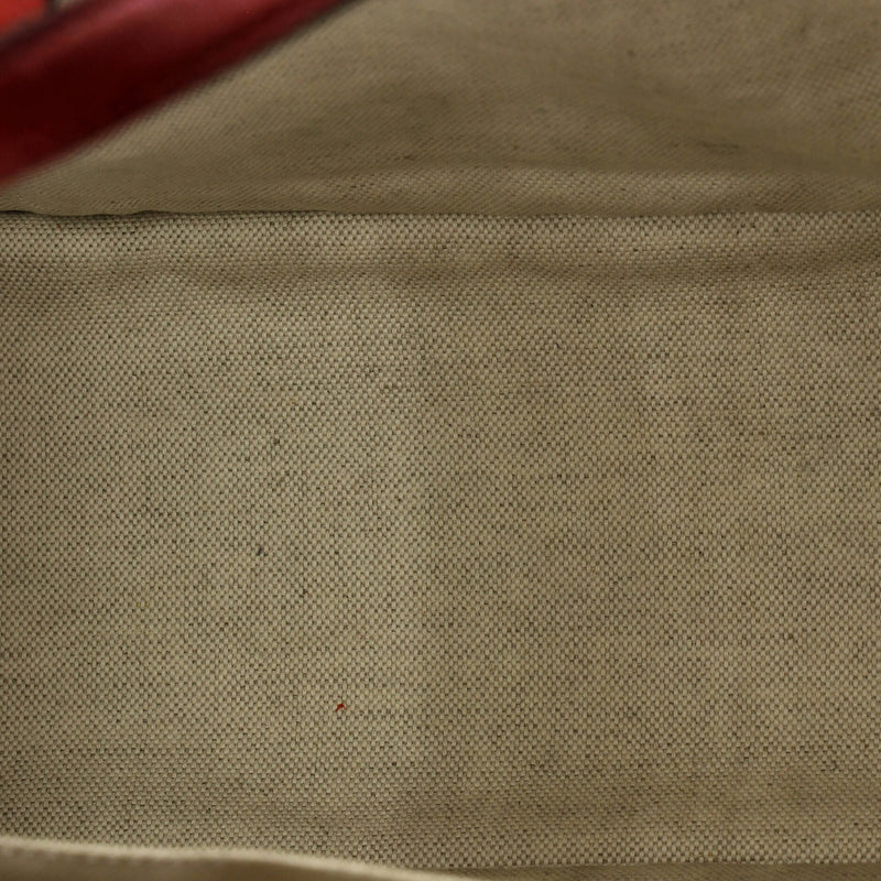 Horsebit Chain Tote Leather Large