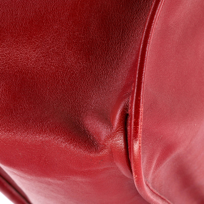 Horsebit Chain Tote Leather Large