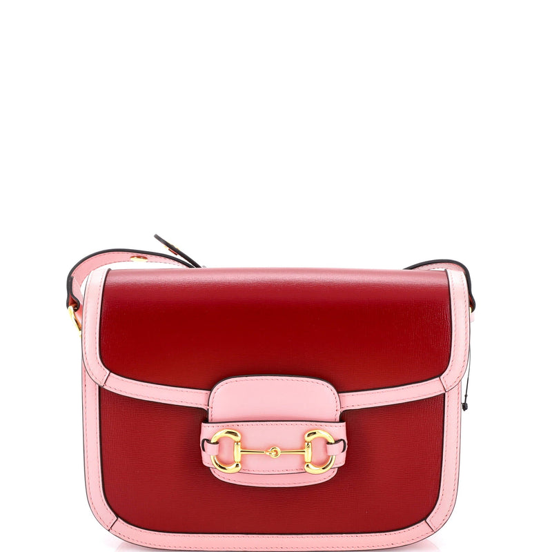 Horsebit Shoulder Bag Leather Small