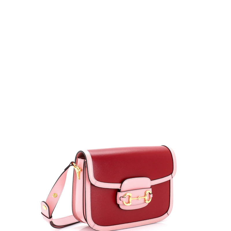 Horsebit Shoulder Bag Leather Small