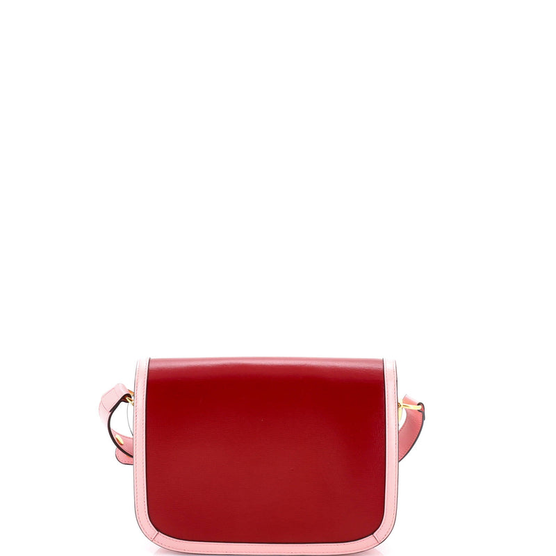 Horsebit Shoulder Bag Leather Small