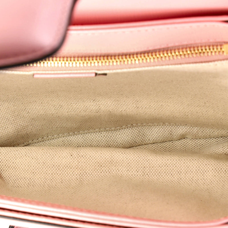 Horsebit Shoulder Bag Leather Small