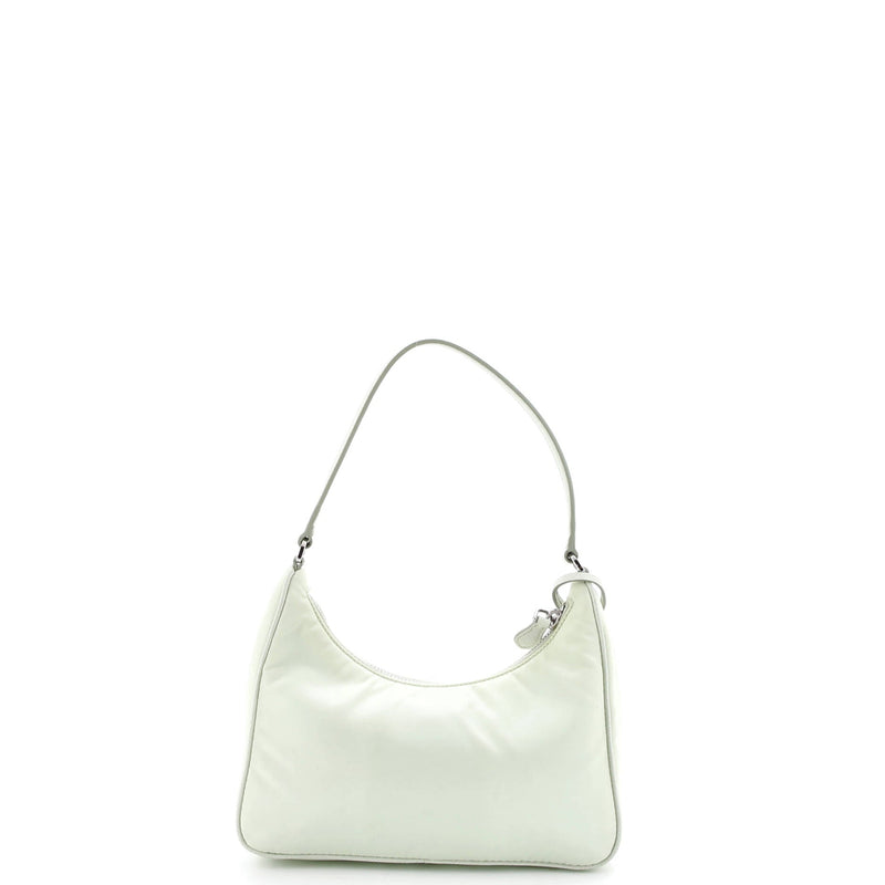 Re-Edition Hobo Tessuto With Saffiano