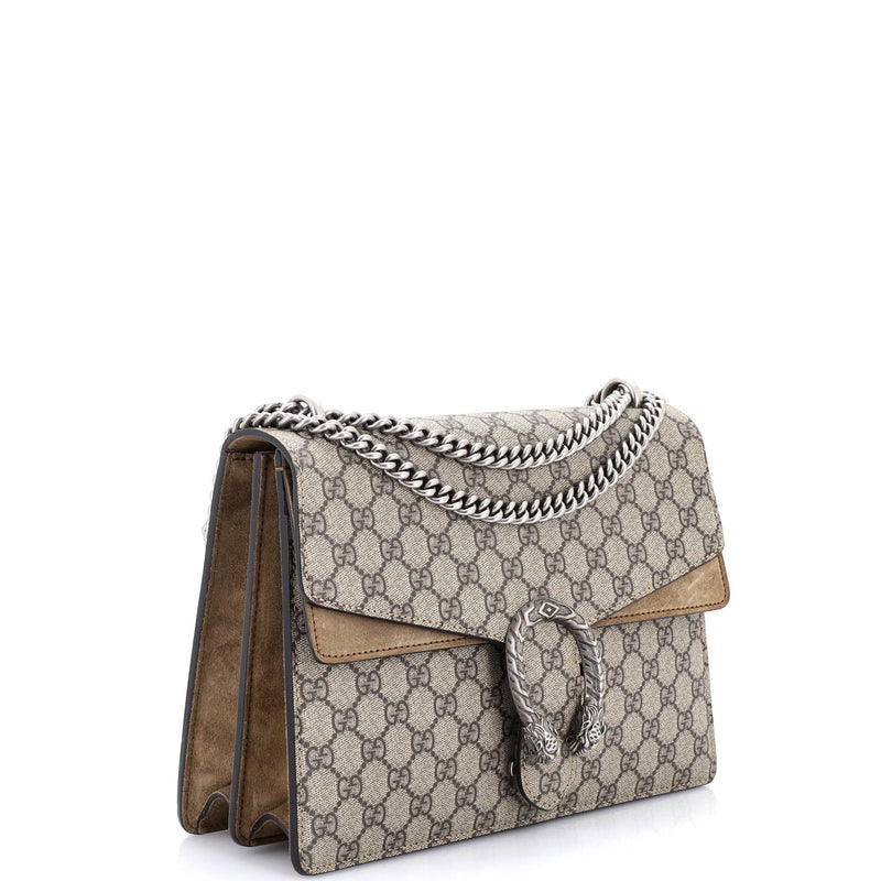 Dionysus Bag Gg Coated Canvas Medium