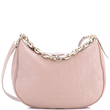 Emblem Half Moon Shoulder Bag Gg