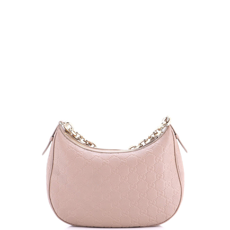 Emblem Half Moon Shoulder Bag Gg