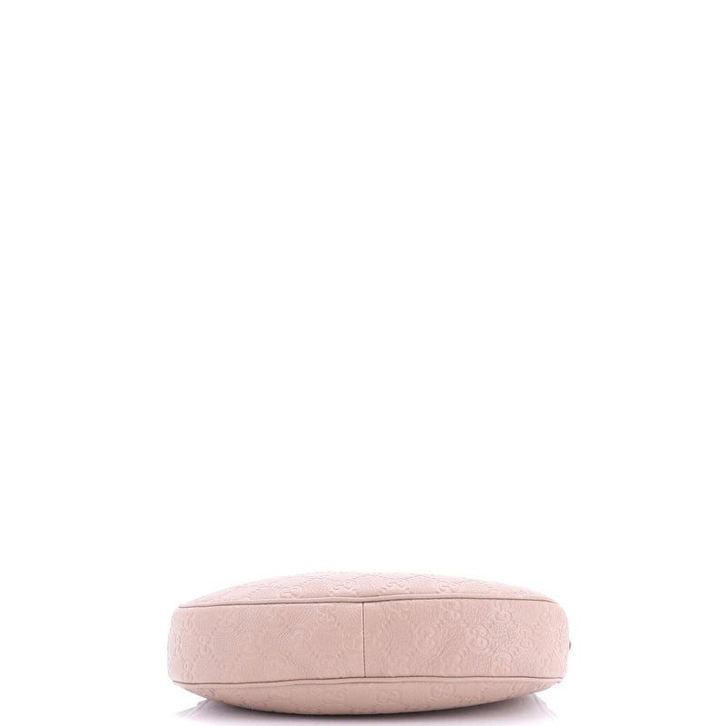 Emblem Half Moon Shoulder Bag Gg