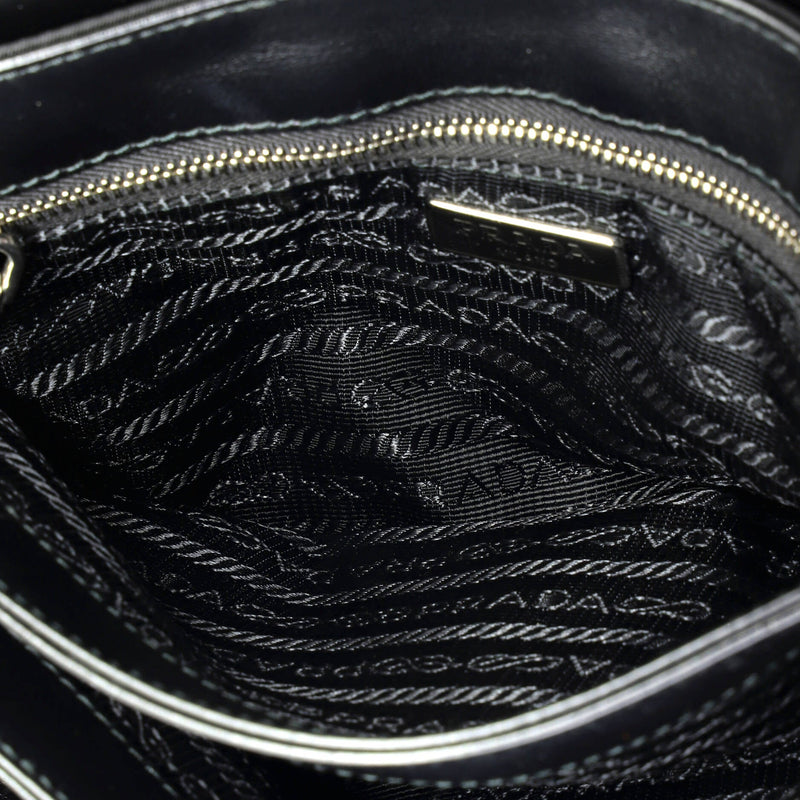 Chain Flap Crossbody Bag Tessuto And