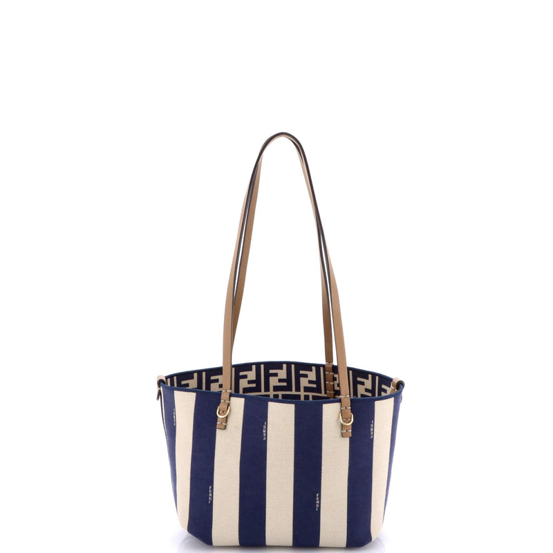 Reversible Roll Tote Zucca Canvas Medium