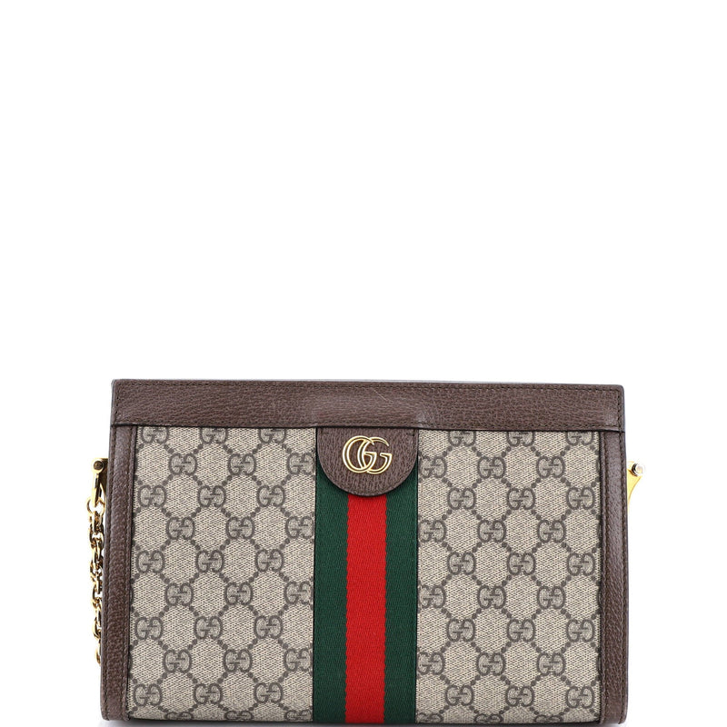 Ophidia Chain Shoulder Bag Gg Coated