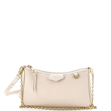 Easy Pouch On Strap Empreinte Leather