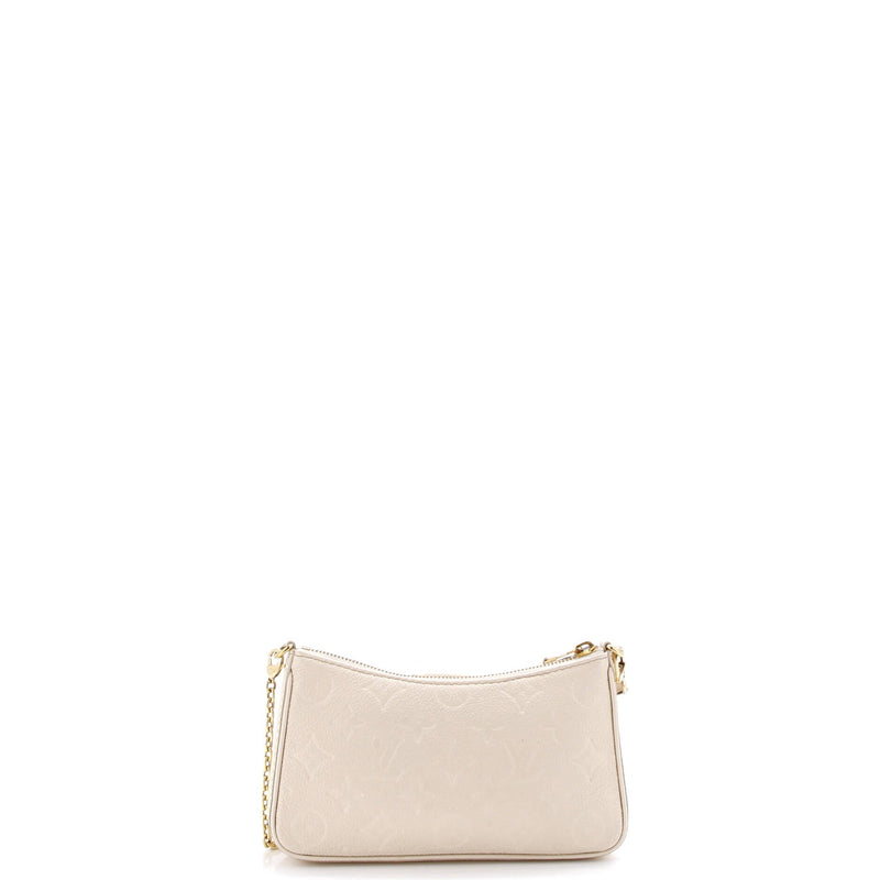 Easy Pouch On Strap Empreinte Leather