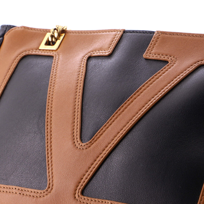 Viva Superstar Chain Tote Leather Small