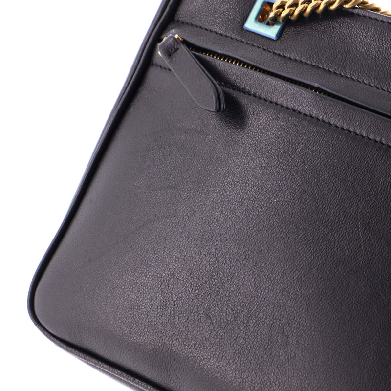 Viva Superstar Chain Tote Leather Small