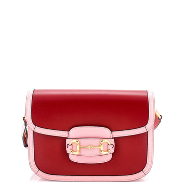 Horsebit Shoulder Bag Leather Small