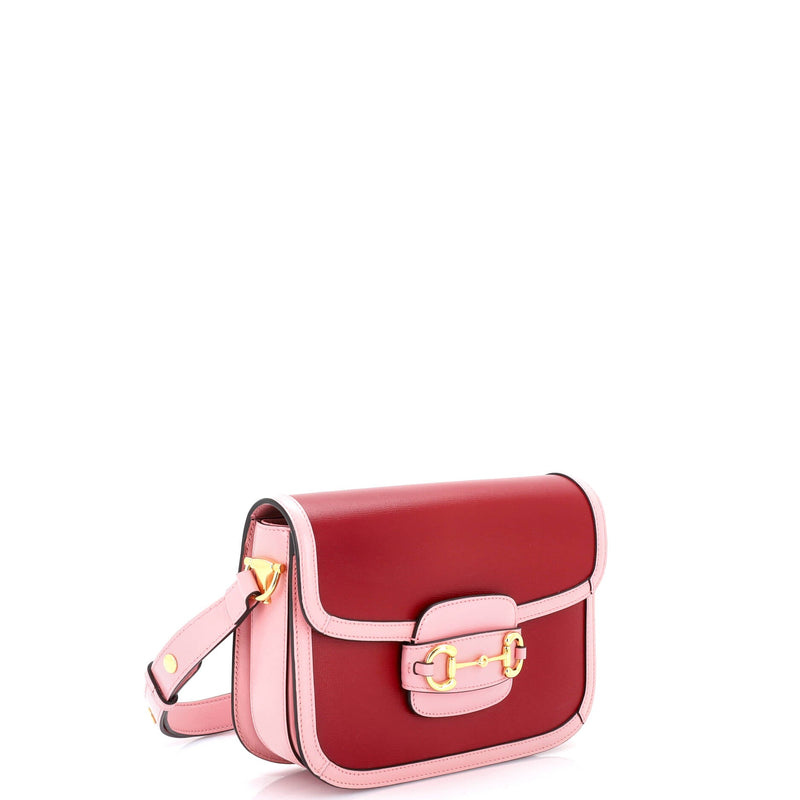 Horsebit Shoulder Bag Leather Small