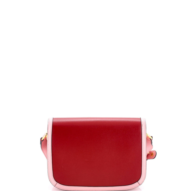 Horsebit Shoulder Bag Leather Small