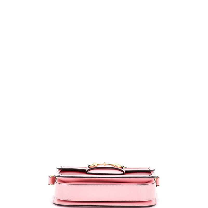 Horsebit Shoulder Bag Leather Small