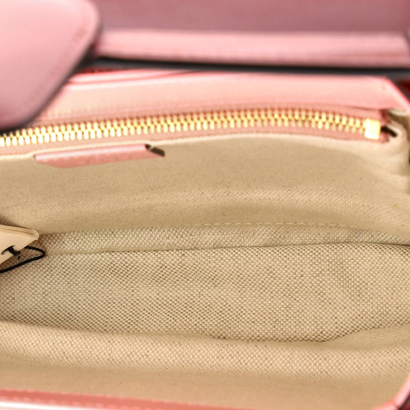 Horsebit Shoulder Bag Leather Small