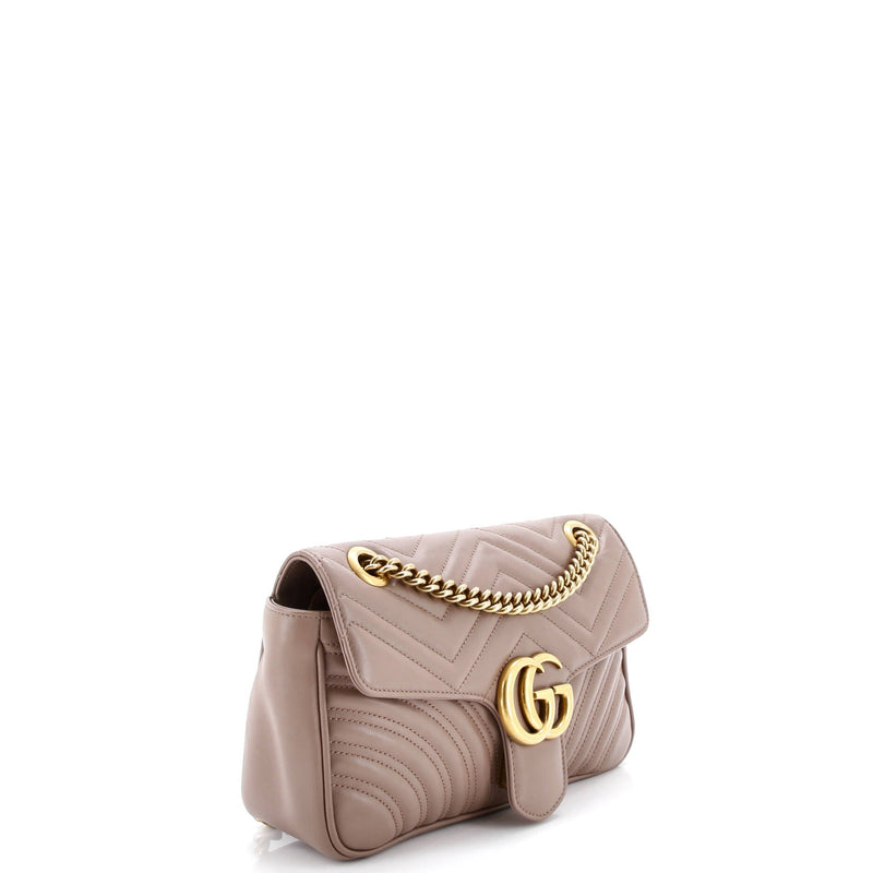 Gg Marmont Flap Bag Matelasse Leather