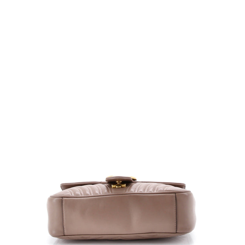 Gg Marmont Flap Bag Matelasse Leather