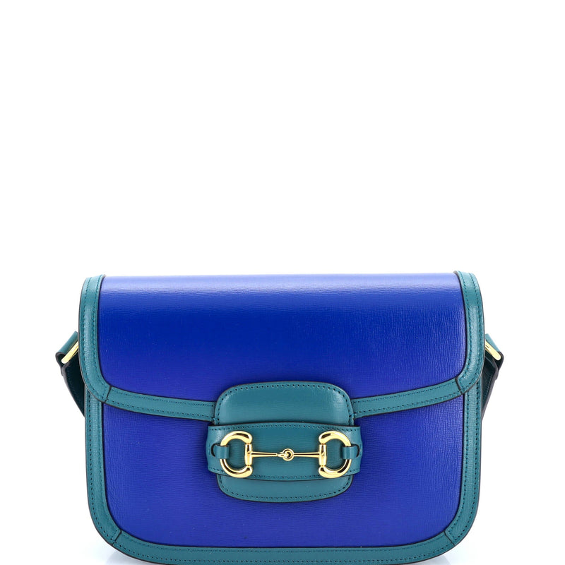 Horsebit Shoulder Bag Leather Small