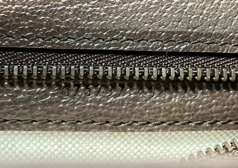 Bamboo Top Handle Bag Jumbo Gg Canvas