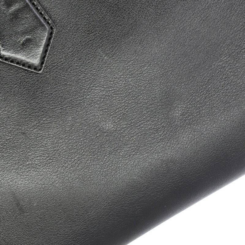 Diana Nm Bamboo Handle Tote Leather